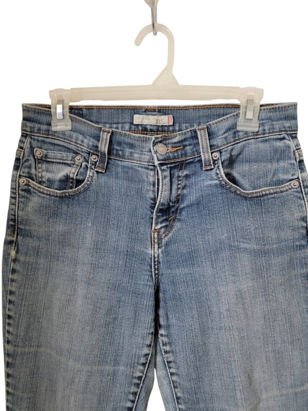 Levi's Size 4 Bootcut 515 Denim Blue Jeans - Picture 2 of 15